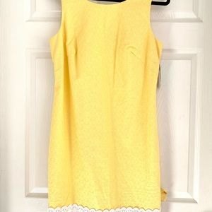 Lilly Pulitzer Fitch Shift NWT lemon sorbet sz 10